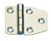 Niro Scharnier, 50x37mm, Ø4mm