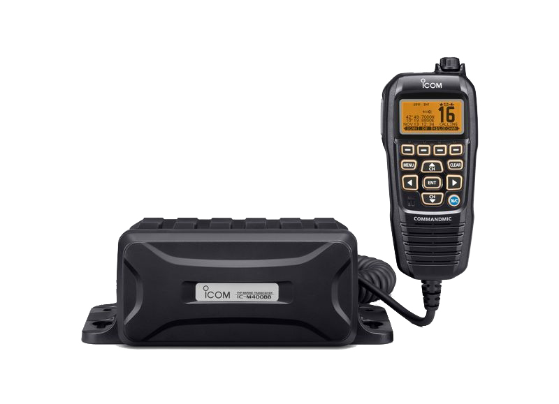 ICOM Black Box UKW-Seefunkgerät M400BBE mit Bedienteil HM-195
