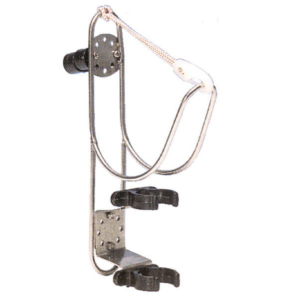 Halter für Rettungsringe und Notlicht