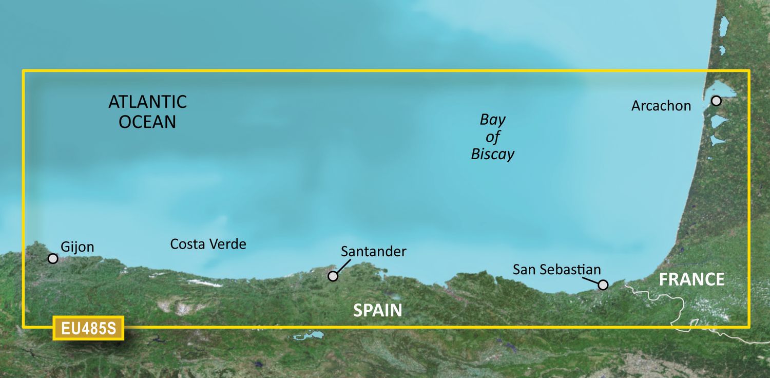 Garmin G3 Vision VEU485S - Fuenterrabia to Gijon