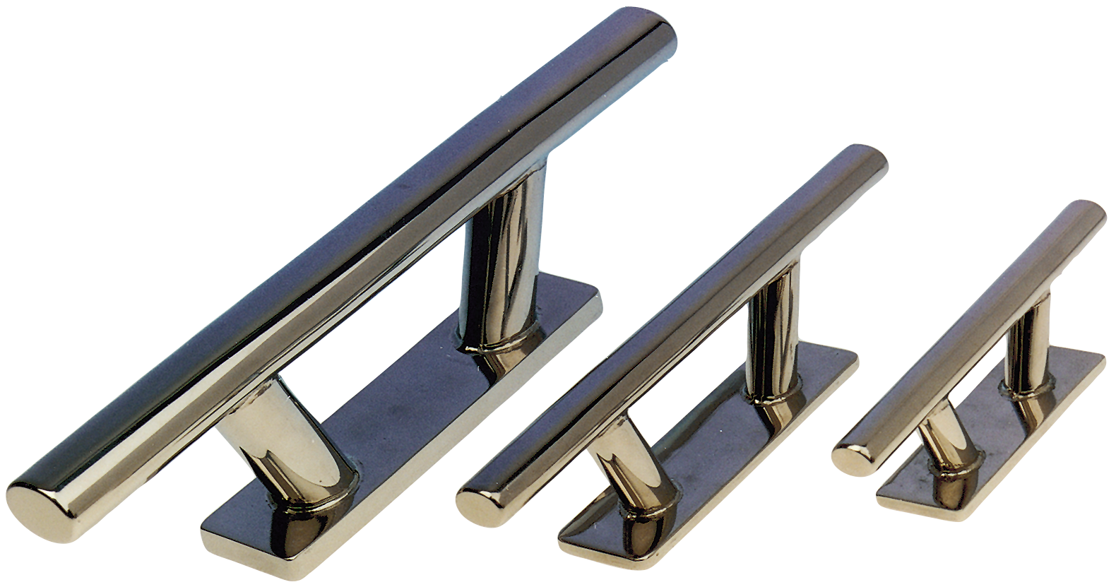 Niro Klamp, Bolzenmontage, 120x35x50mm, Stock 205mm (Lochabstand: 65mm)