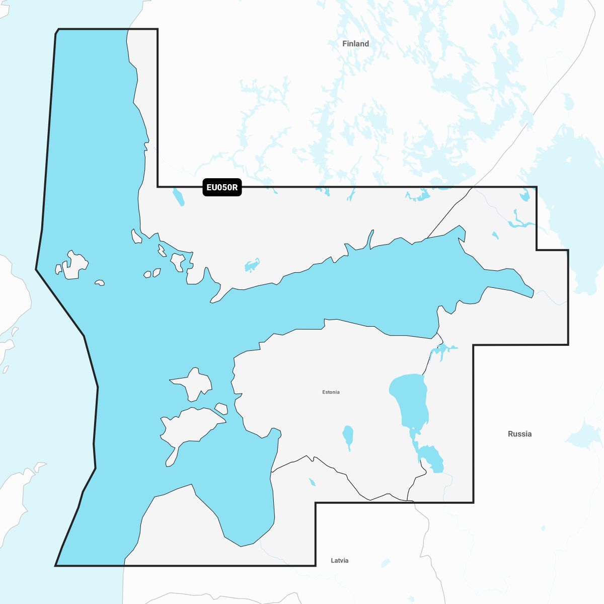 Garmin Navionics+ EU050R Finnischer Meerbusen und Rigaer Bucht