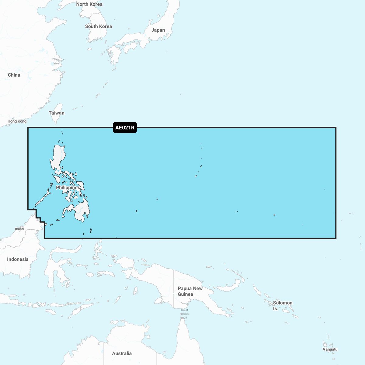 Garmin Navionics+ AE021R Philippinen