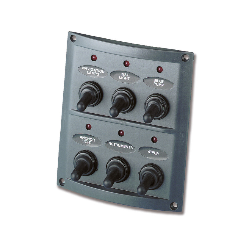 BUKH PRO 6 SWITCHES PANEL W/LED