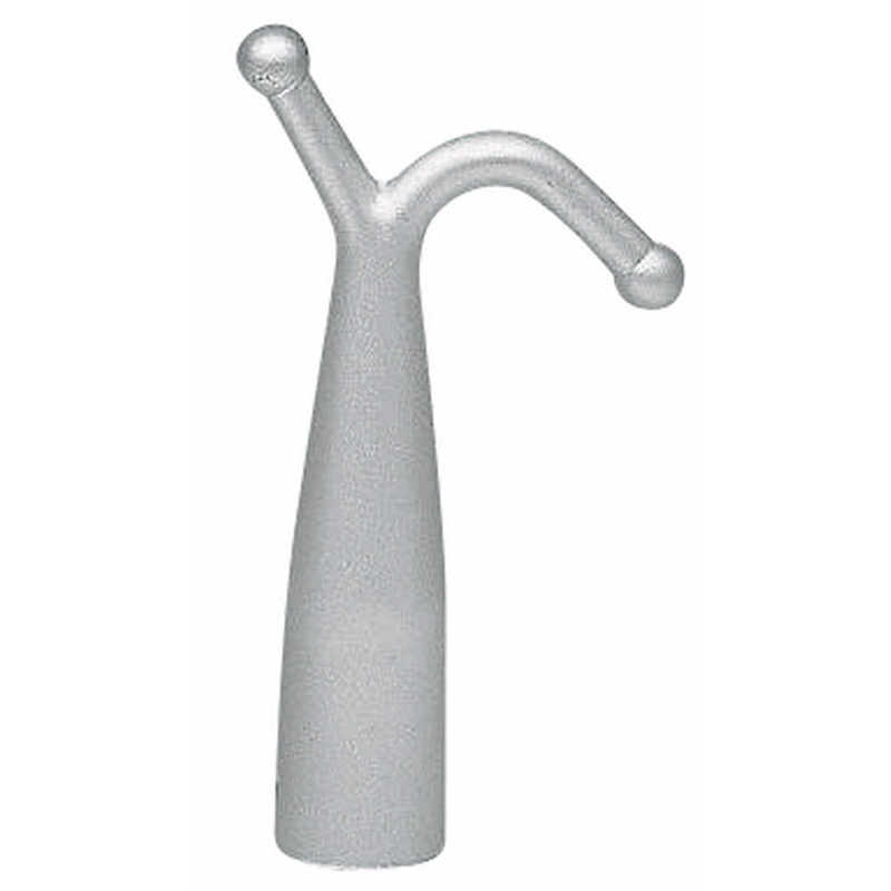 PLASTIMO ALU-HAKENSPITZE FUER 32MM-BUCHSE