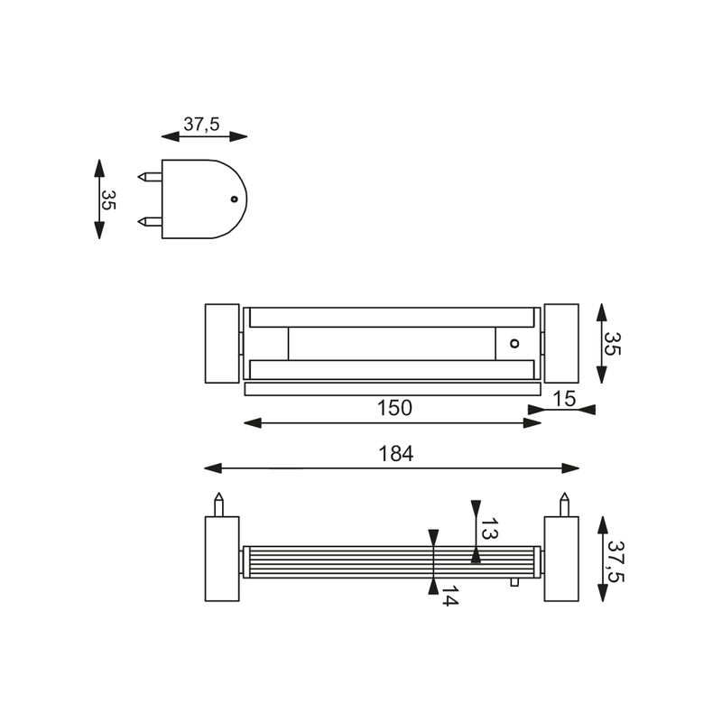 Prebit  LED Leuchte