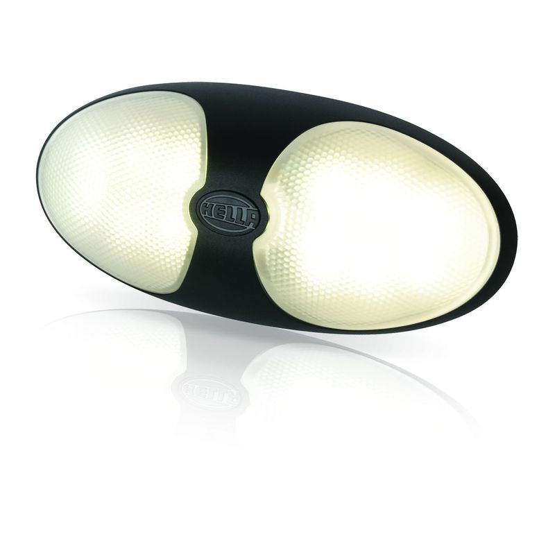 HELLA LED multivolt, warmweiß, Gehäuse schwarz HELLA LED multivolt, warmweiß, Gehäuse schwarz