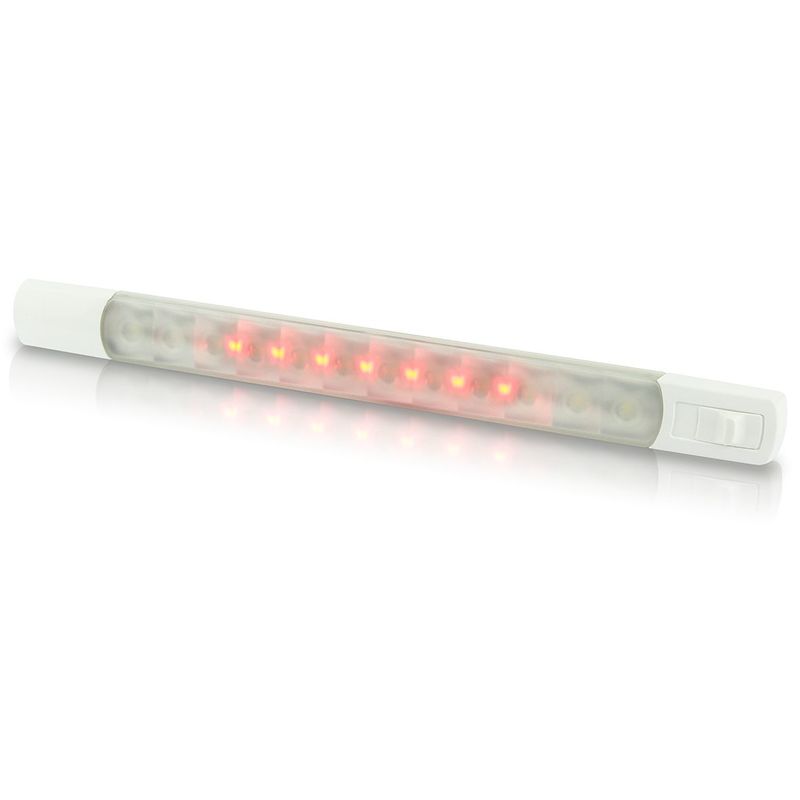 Hella 24V DC, Warmweiß - Rot LEDs Streifenlampen