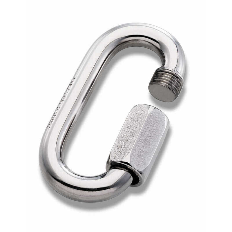 PLASTIMO SHACKLE LINK ST/STEEL Ø10MM