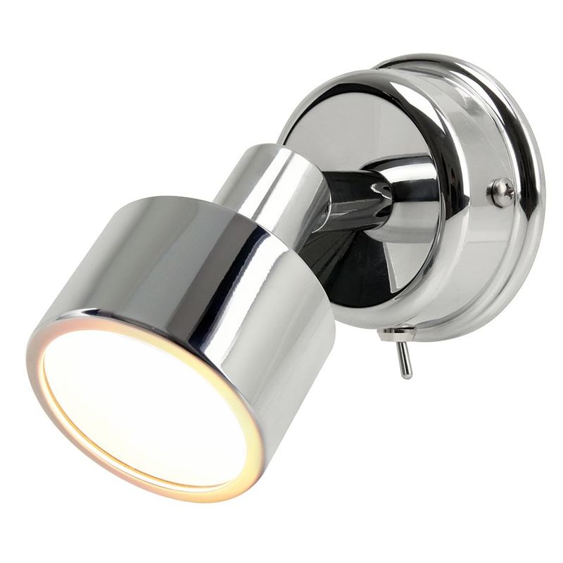 Hella LED Leseleuchte 12V Chrom Hella LED Leseleuchte 12V Chrom