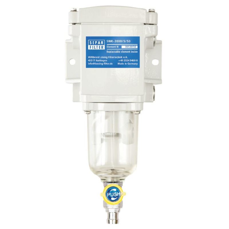 Separ SWK-2000/5/50 Wasserabscheider/Kraft.-Filter Separ SWK-2000/5/50 Wasserabscheider/Kraft.-Filter