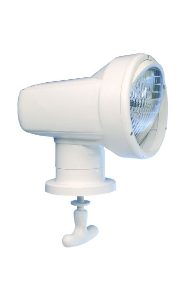 Halogen Suchscheinwerfer, Handbedienung, 12v/4,5a, Mit Doppel-Element: 40 & 60w