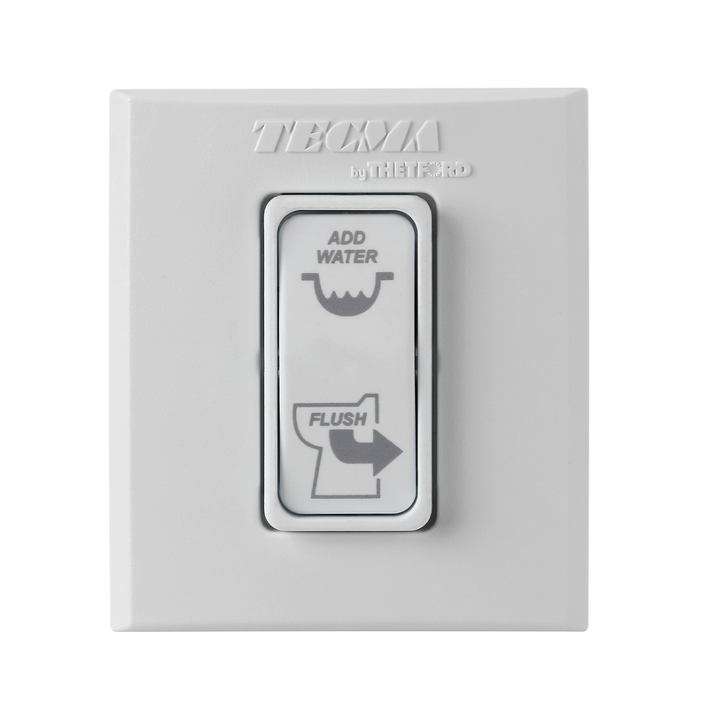 Tecma Compass Toilette 12V Short weiss ECO