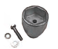 Navalloy Mercury Anode; Prop Anode Bravo 3 > 2004
