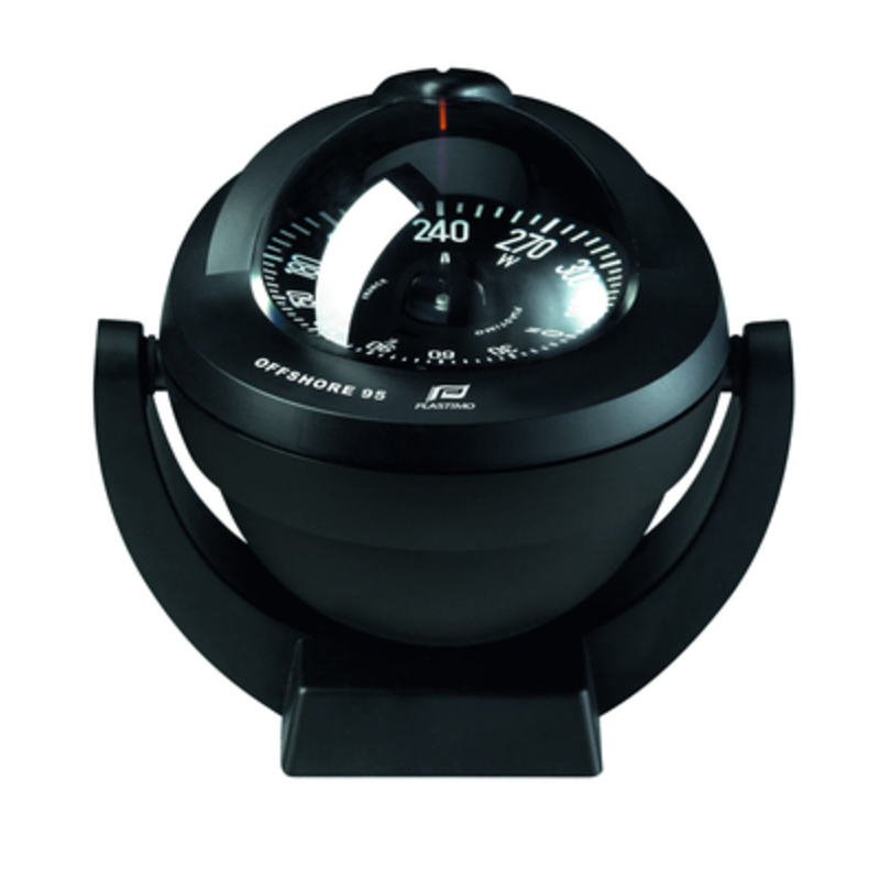 Plastimo COMPASS OFF95 BLK FLAT CARD BLK E