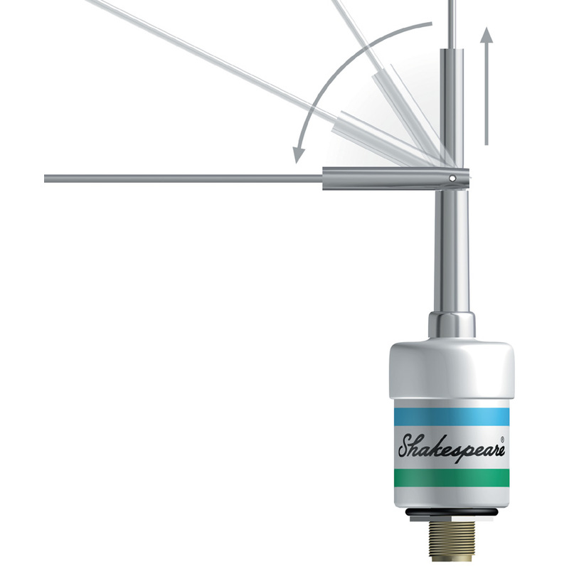 Shakespeare 'Lift´n´Lay' UKW Antenne 3dB 0.9m