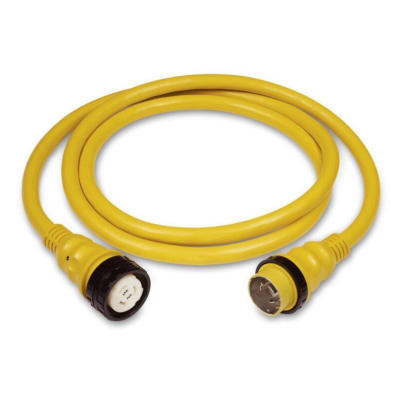 BEP 50A 125/250V CORDSET, 50’ MOLDED, W/LED