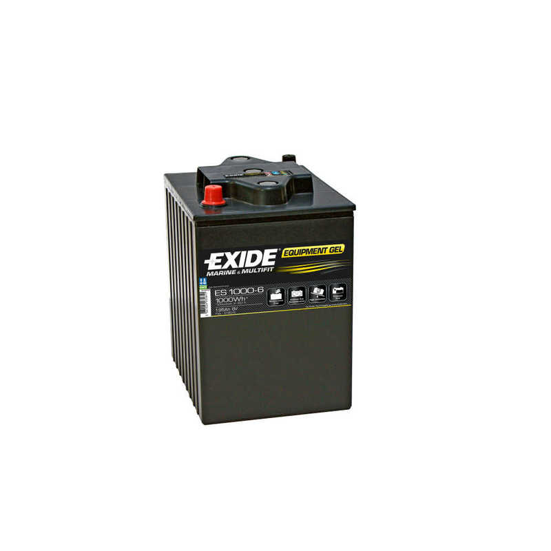 Exide Equipment Gel Batterie, 190Ah, 1000Wh, 6V Exide Equipment Gel Batterie, 190Ah, 1000Wh, 6V