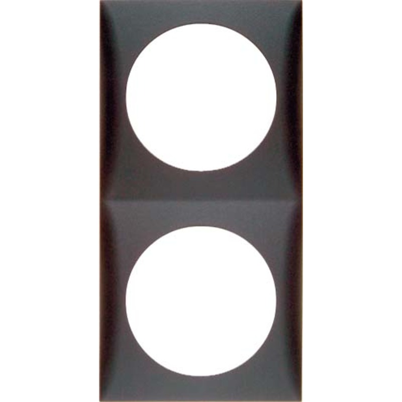 Philippi ADR2 schwarz Abdeckrahmen 2-fach Philippi ADR2 schwarz Abdeckrahmen 2-fach