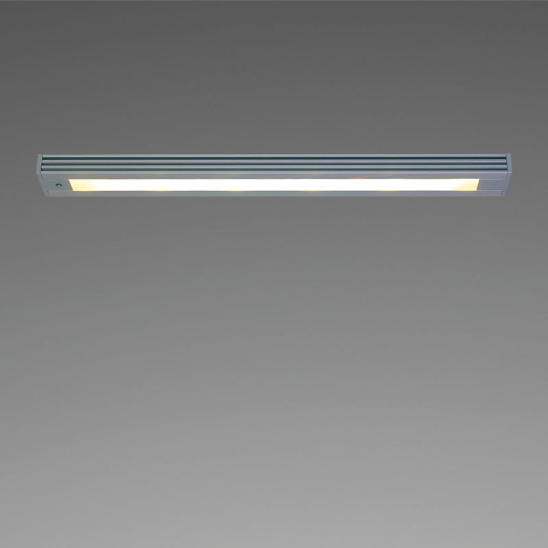 Prebit LED-Unterbauleuchte UB01-1, 300mm, chrom-gl Prebit LED-Unterbauleuchte UB01-1, 300mm, chrom-gl