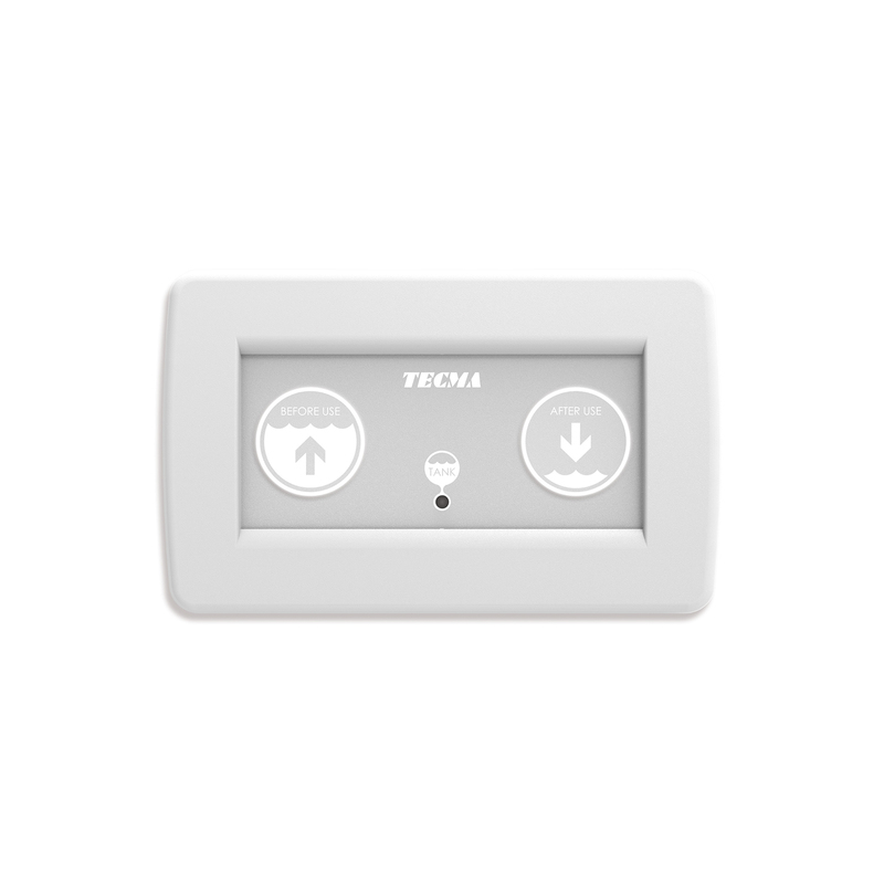 Tecma Breeze Toilette 12V Standard weiss