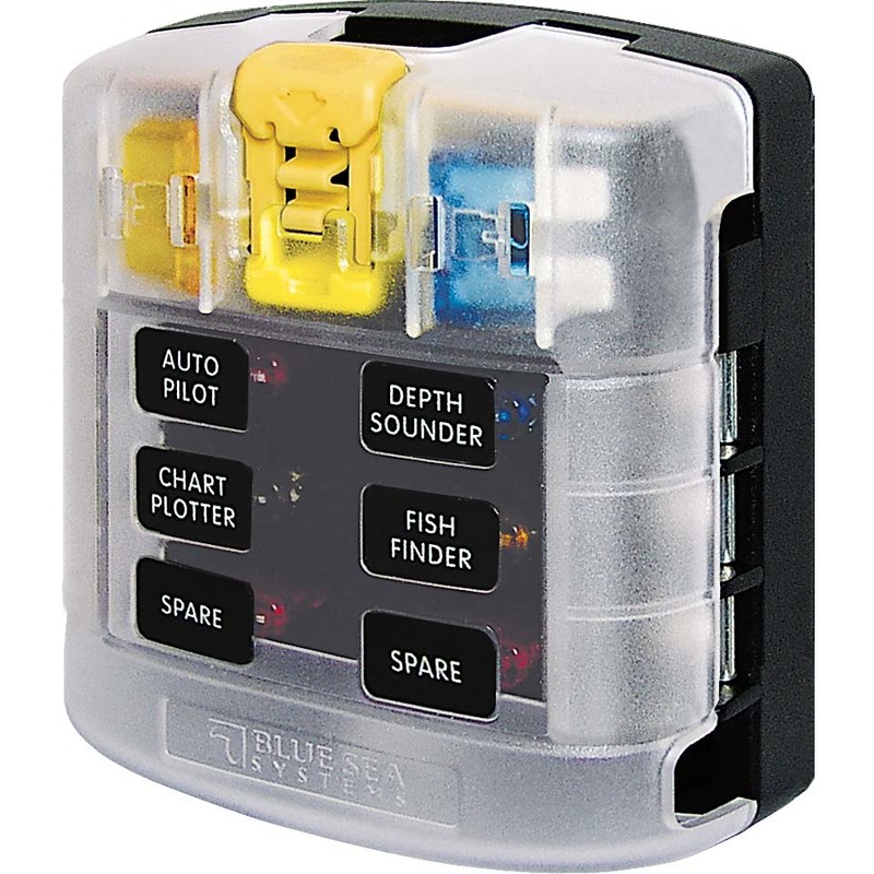 Philippi ASB-6 Sicherungshalter 6-fach Philippi ASB-6 Sicherungshalter 6-fach