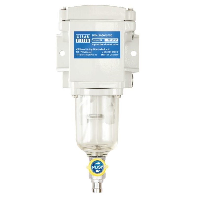 Separ SWK-2000/5/50 Wasserabscheider/Kraft.-Filter Separ SWK-2000/5/50 Wasserabscheider/Kraft.-Filter