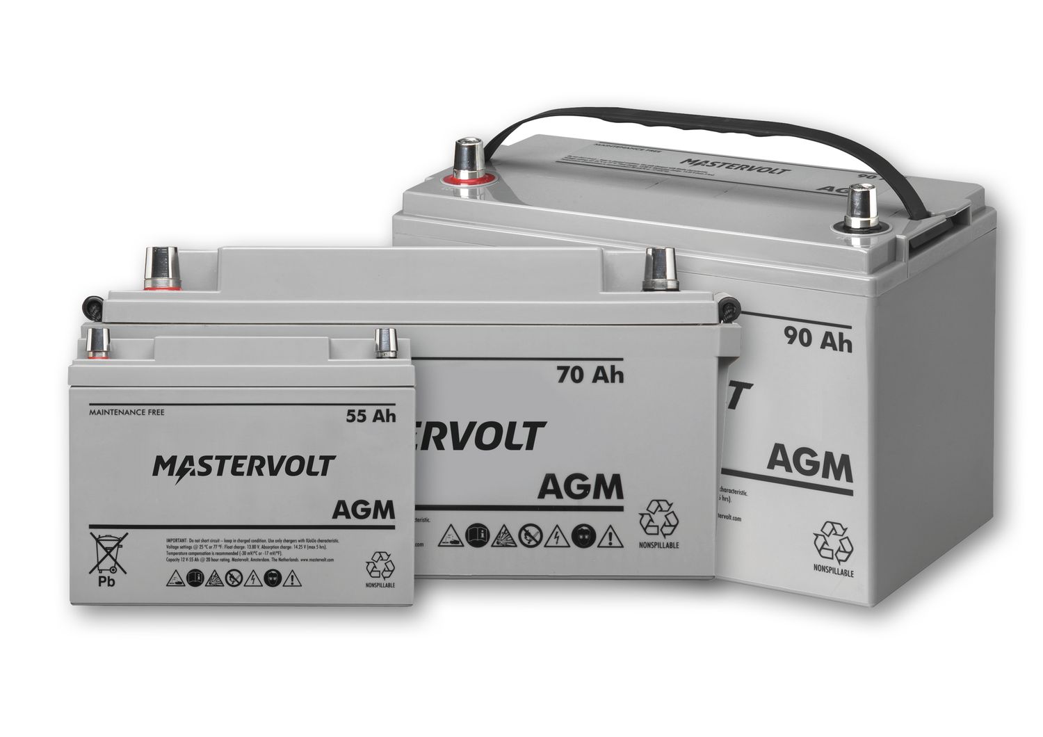 Mastervolt AGM-Batterie