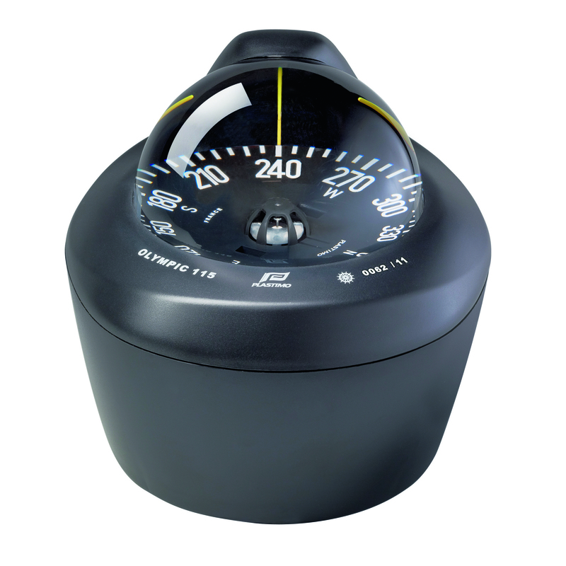 PLASTIMO Kompaß OLYM115 Schwarz ENCAS 45°,RSE con PLASTIMO Kompaß OLYM115 Schwarz ENCAS 45°,RSE con