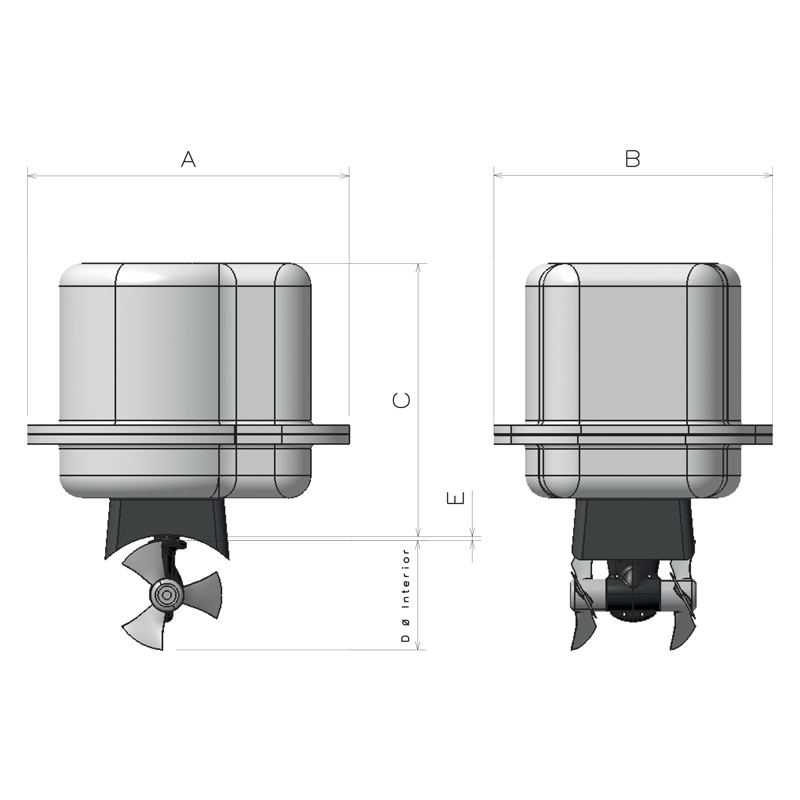 MAXPOWER Zündgesch. Bugstrahlruder CT45-IP 12V MAXPOWER Zündgesch. Bugstrahlruder CT45-IP 12V