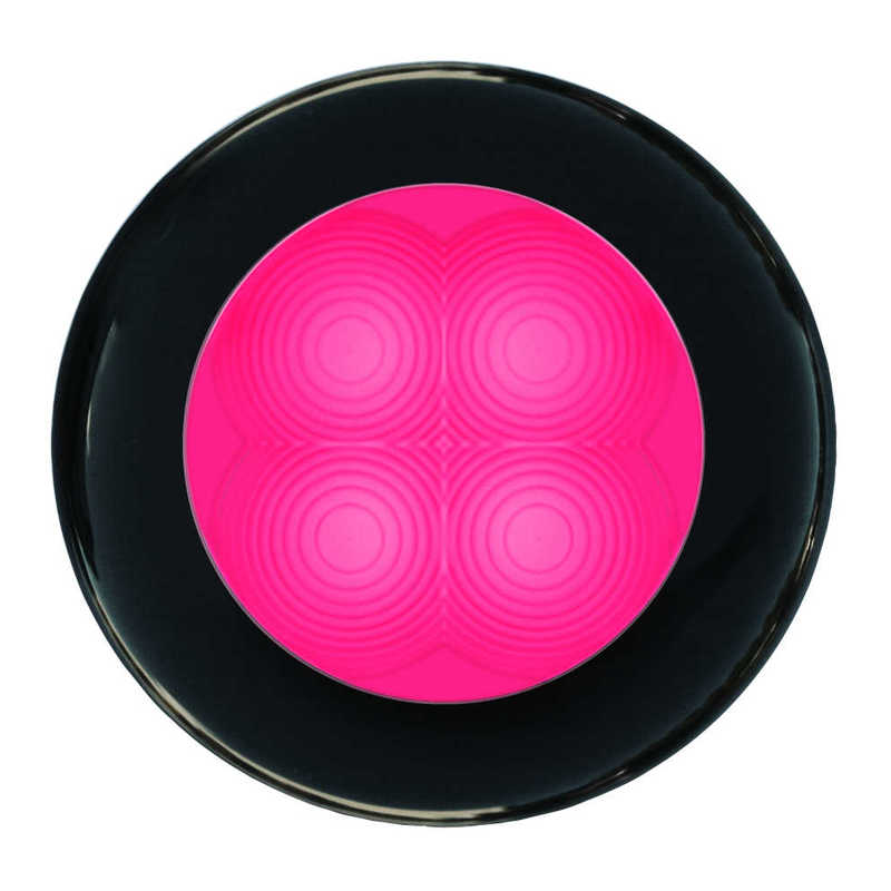 Hella LED RND SL ROT 12V BLK RIM Hella LED RND SL ROT 12V BLK RIM