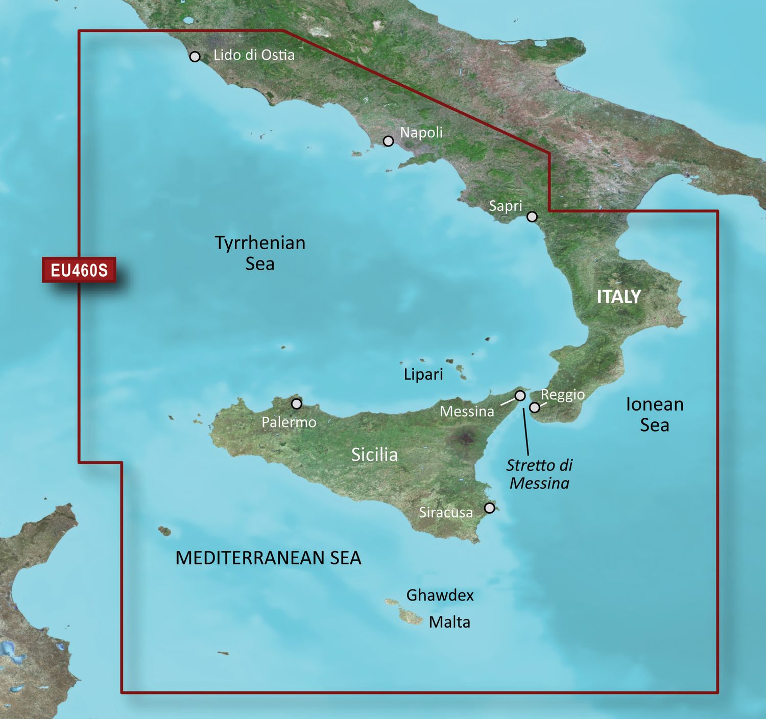 Garmin Seekartenmodul G3 Vision microSD™/SD™ card: VEU460S - Sicily to Lido di Ostia Garmin Seekartenmodul G3 Vision microSD™/SD™ card: VEU460S - Sicily to Lido di Ostia