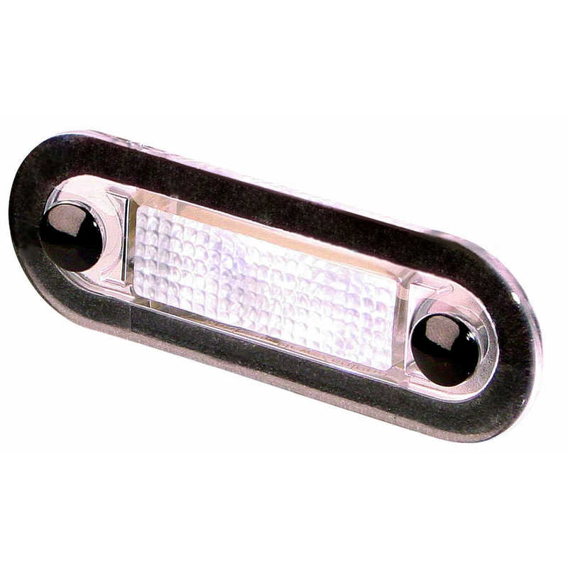 Hella LED-Umgebungsleuchte weiß/klar multivolt Hella LED-Umgebungsleuchte weiß/klar multivolt