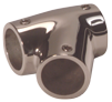 Niro T-Stück Rechts, Ø25,4mm, 60°