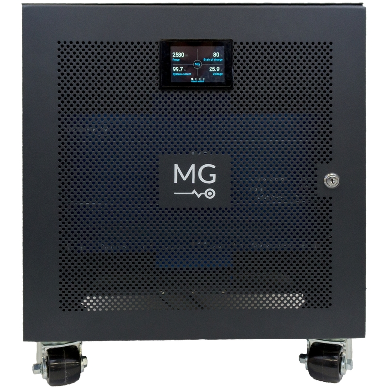 MG E-Rack Master 50,4 V /  15 kWh / 150 A  / EM