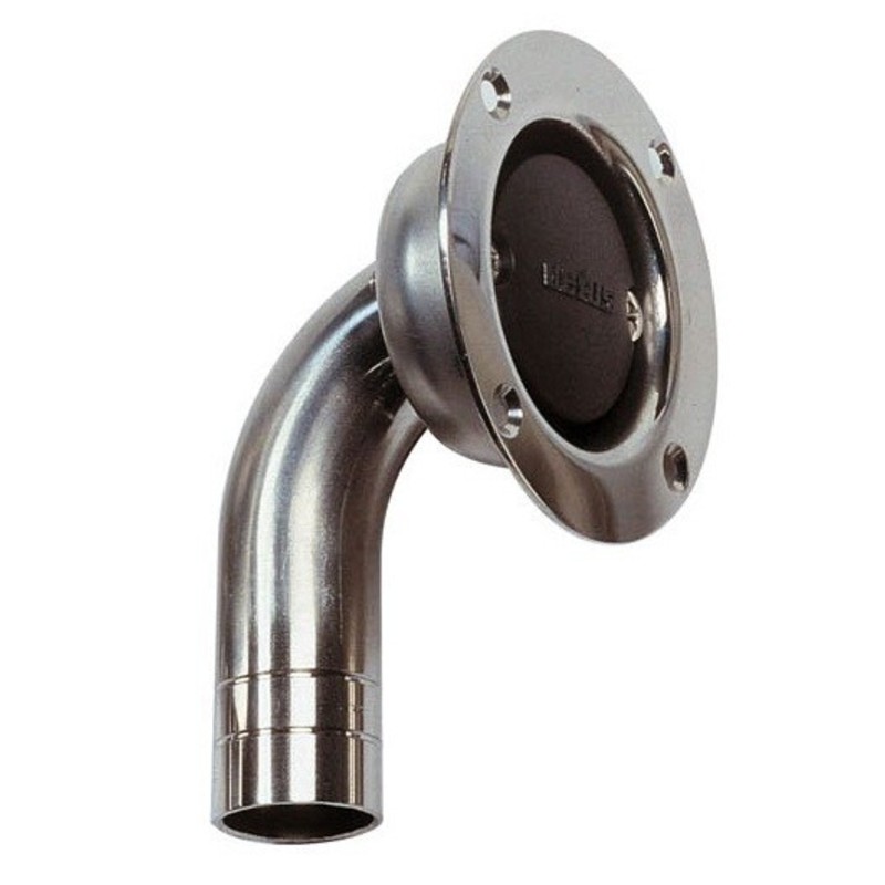 Vetus Niro-Entlüftungsnippel gebogen 25mmØ Vetus Niro-Entlüftungsnippel gebogen 25mmØ