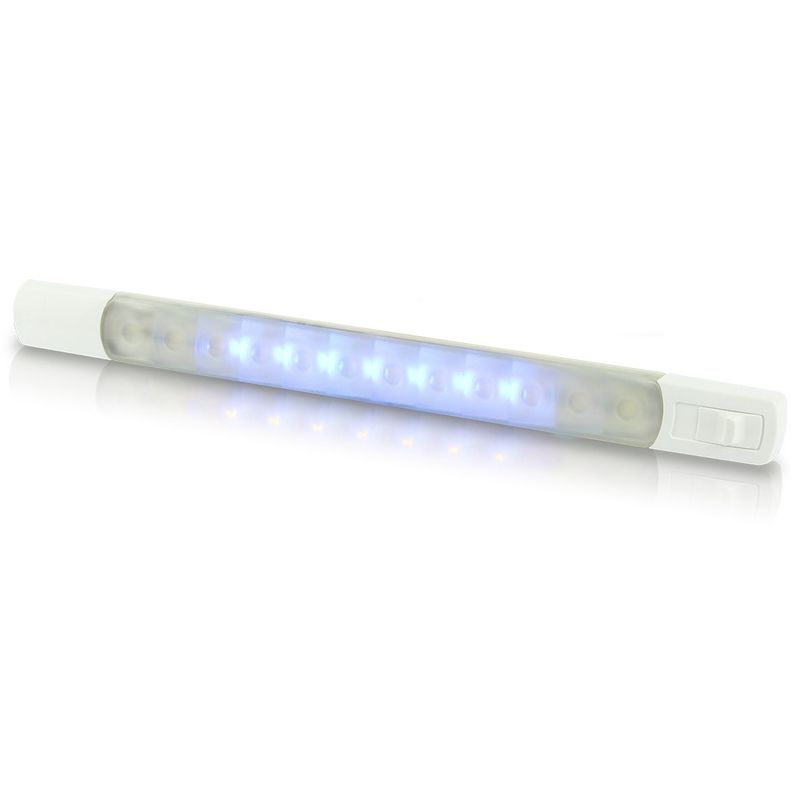 Hella 12V DC, Warmweiß - Blau LEDs Streifenlampen