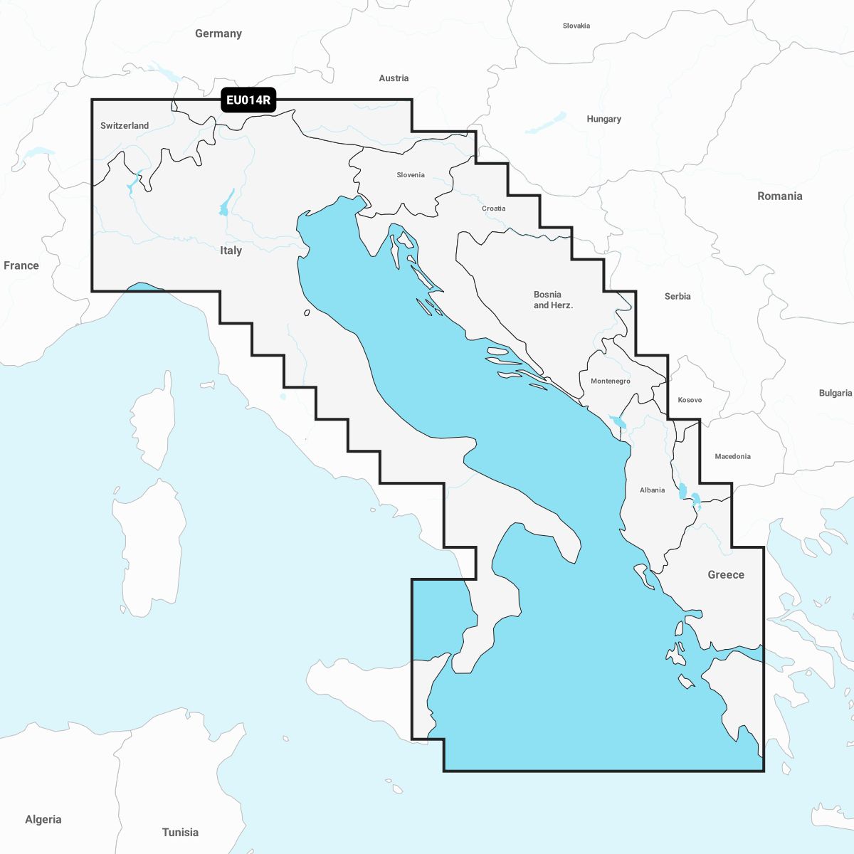Garmin Navionics+ EU014R Adria