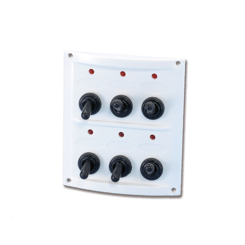 BUKH PRO 6 SWITCHES PANEL COL.WHITE