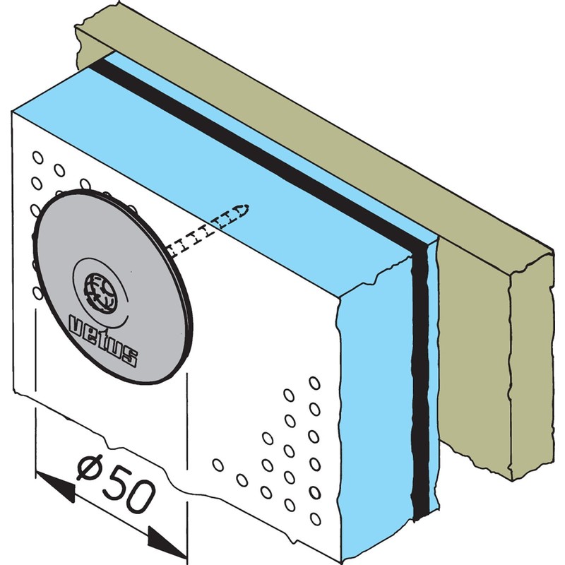 Vetus Befestigungsrosette 15-Stk