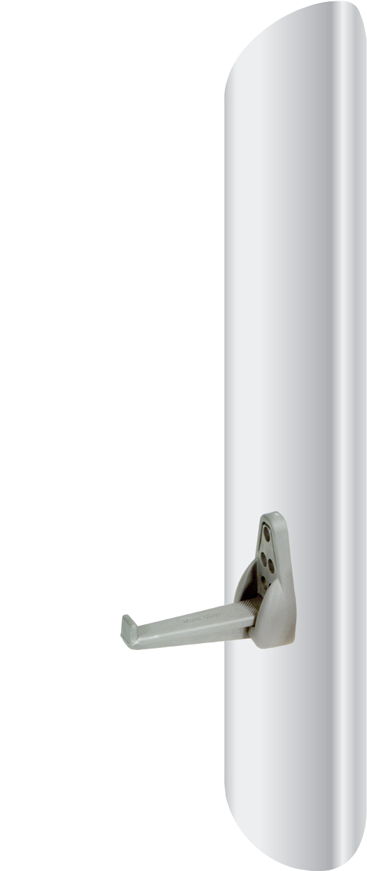 Klappbare Kunststoff-Fußstützen Mast Step, Max. 140kg, Grau