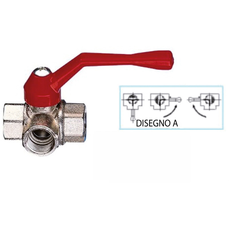 BUKH PRO 'T' SHAPE BALL VALVE