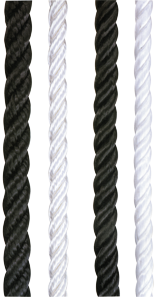 Allcord-1, Geschlagenes Polyester, Ø10mm, Schwarz, Haspel 200m (Bruchlast 1680kg)