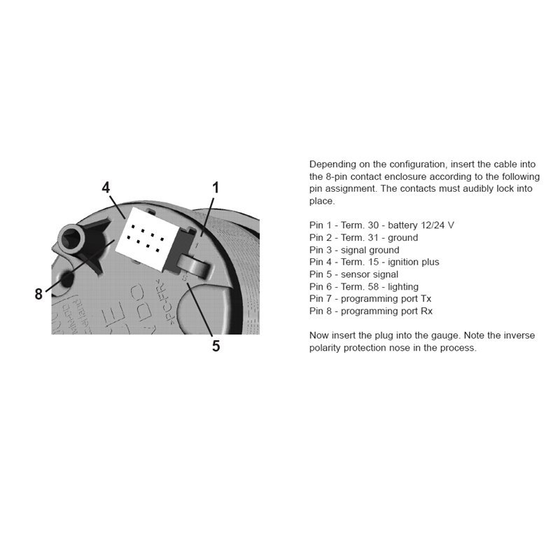 Veratron VDO VL AFTERMARKET TANK LEVEL IND. - - S Veratron VDO VL AFTERMARKET TANK LEVEL IND. - - S