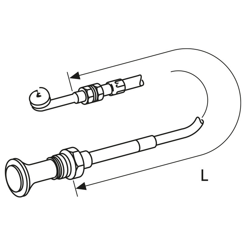 Webasto Bowdenzug L=850 mm
