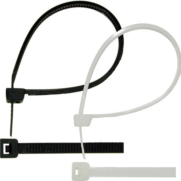Kabelbinder L=450B=4,7mm 20 Stück schwarz