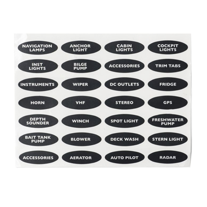 BEP Label Set  für 900-WP Schaltpanel
