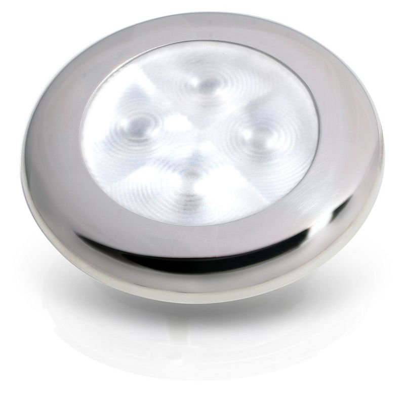 Hella LED RND SL WHT 24V SS RIM