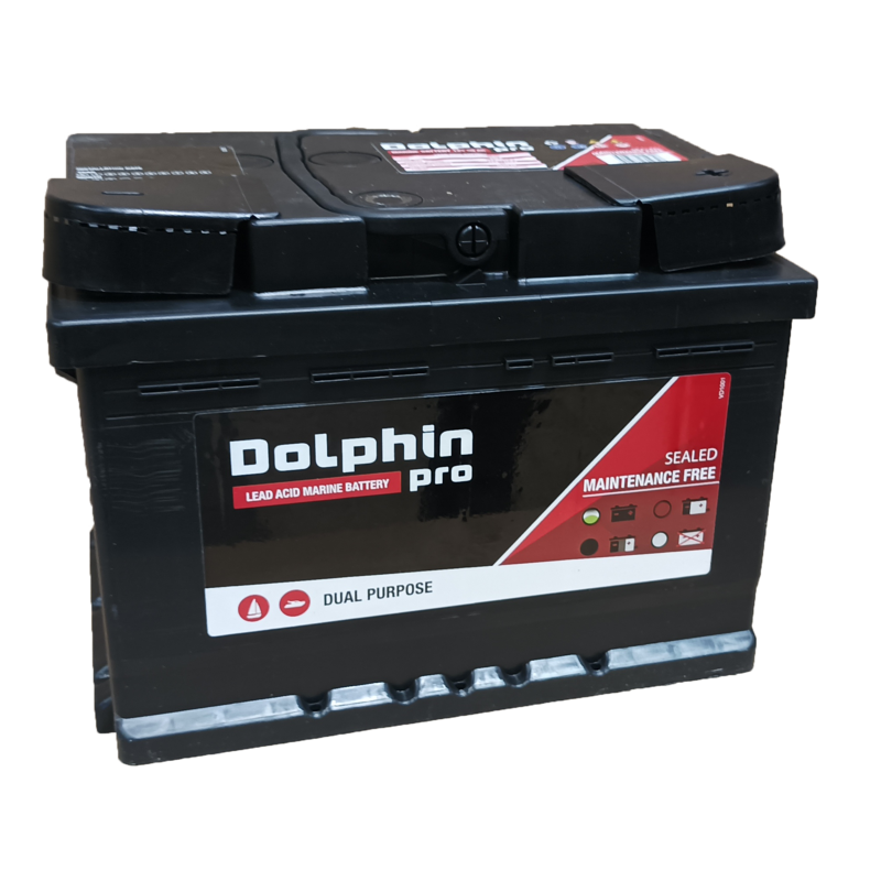Dolphin PRO Marine Batterie - 60 Ah 12V