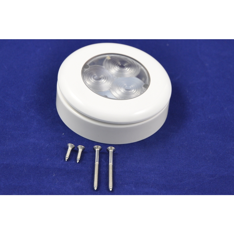 PLASTIMO EINBAU-DECKENLAMPE RUND MIT 3 LED